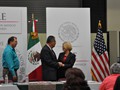 El Consul de Mexico Text Books Event