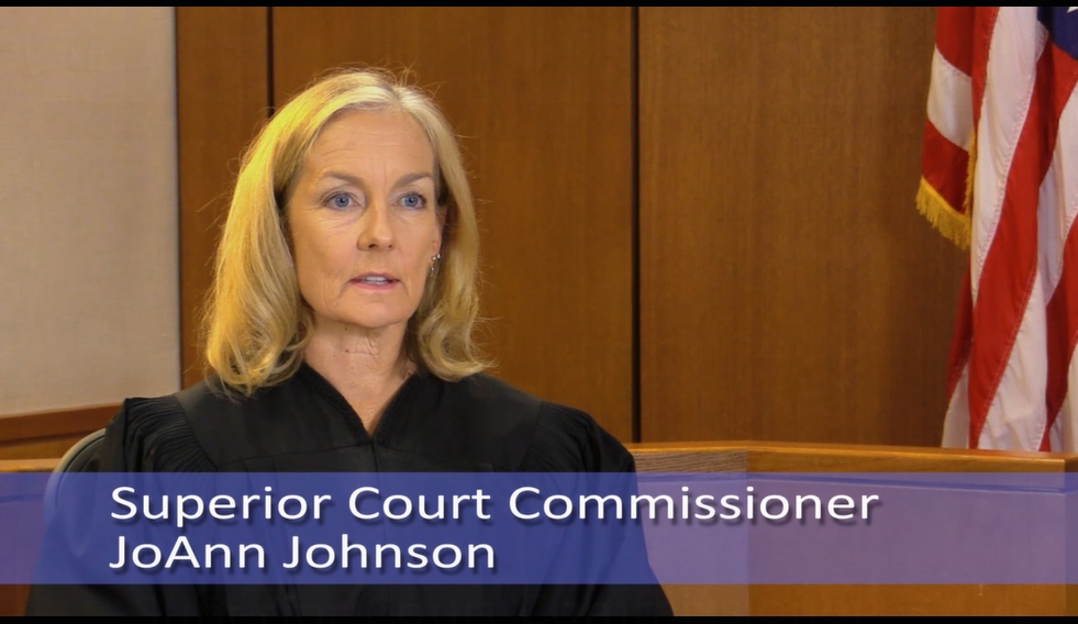 Superior Court Commissioner JoAnn Johnson