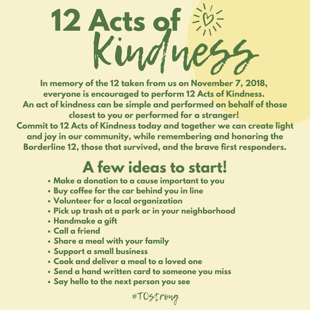 12 Acts of Kindness